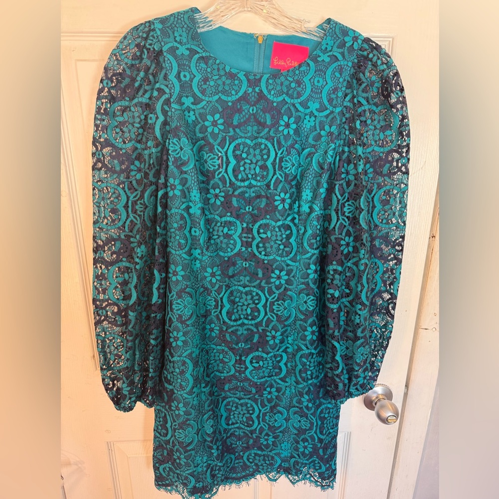 Lilly Pulitzer lace dress, size 4